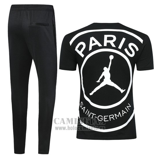 Chandal del Paris Saint-Germain Manga Corta 2019-2020 Negro